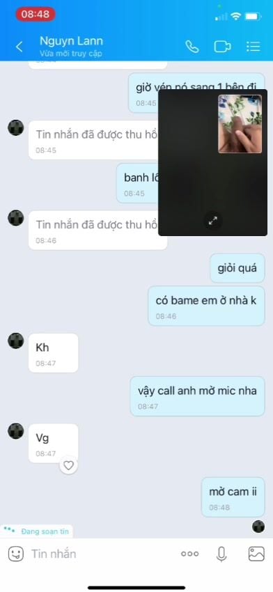 Bé Lan 2k9 mới lớn đã biết móc lồn call sex kiếm tiền tiêu rồi