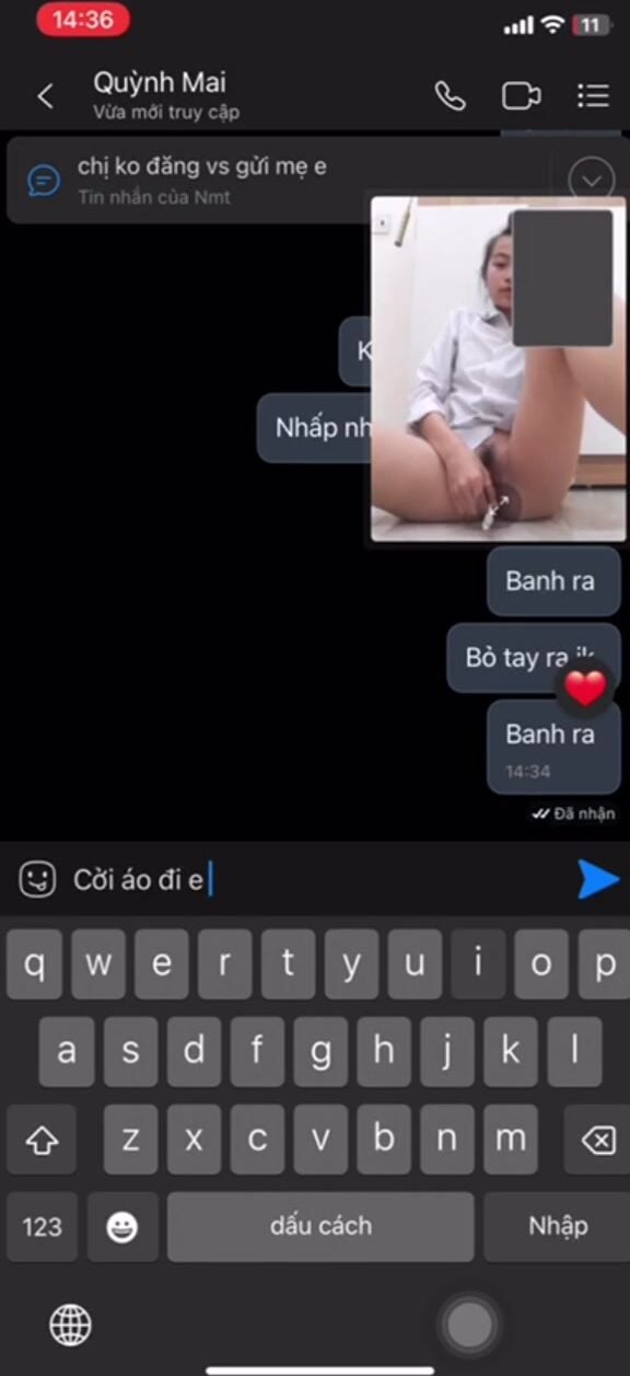 Quỳnh Mai 2k10 Anh ơi call nhanh đi ạ, 20 phút nữa em đi học rồi P2