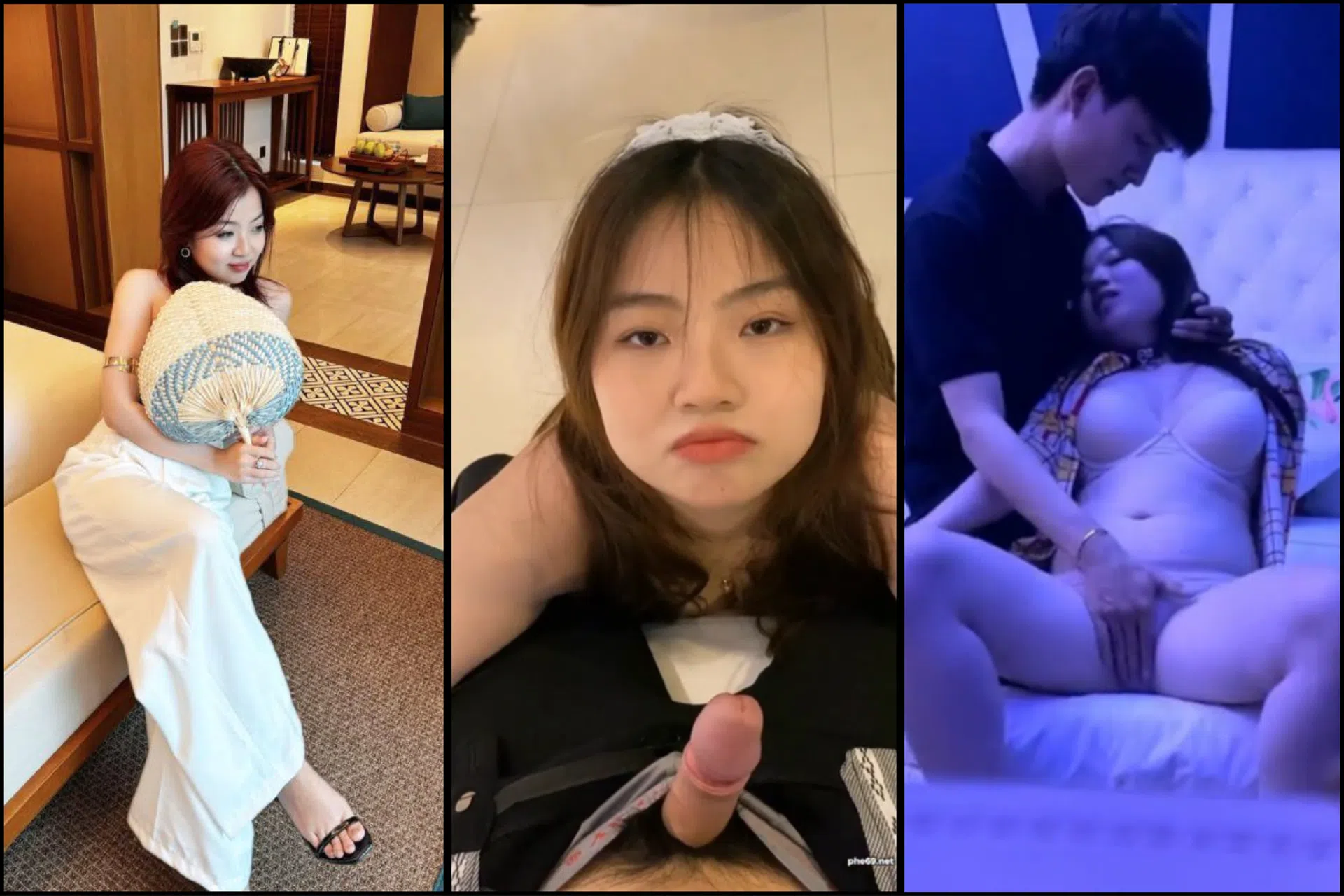 [Hotl Trúc Vy 2k6 IUH xinh múp lộ full clip buscu bị doggy đứng sướng lồn khẩu dâm
