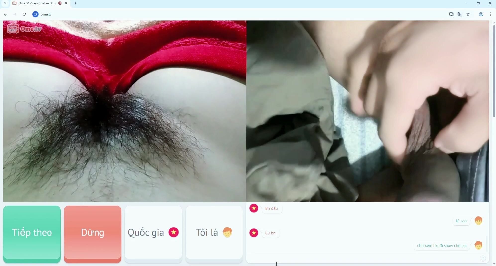 Ometv được gái dâm dục show cái lồn dầy lông cho xem phần 38