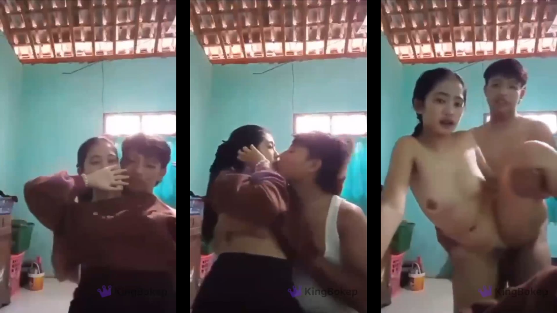 BUỔI TRƯA BỐ MẸ ĐI LÀM ĐỒNG LIỀN GỌI CON EM HỌ SANG ĐỤ NHAU