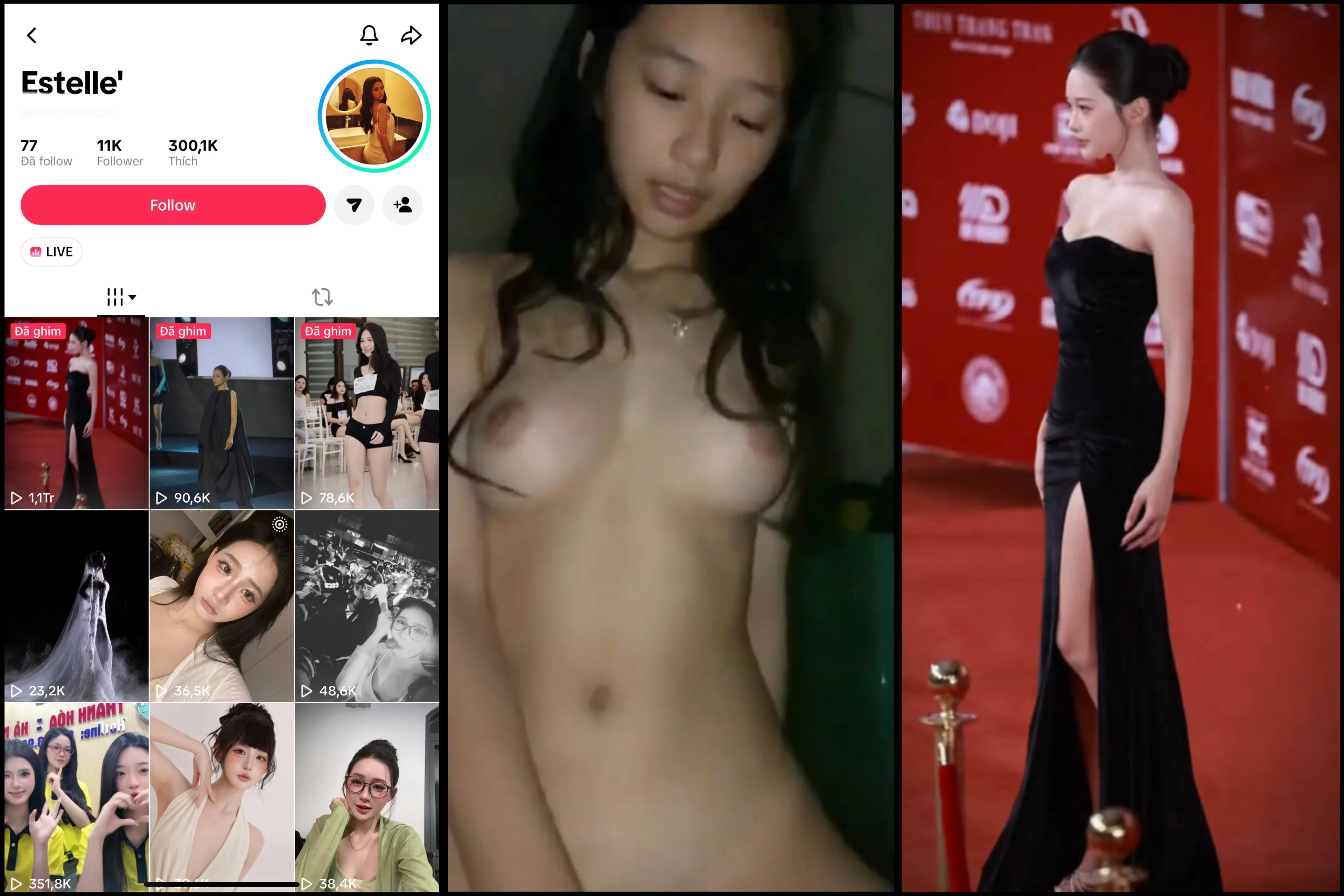 [Hot] Hot tiktok Uyển Nhi chuẩn bị làm người mẫu vào Show Biz thì lộ clip em nó xinh linh hồn