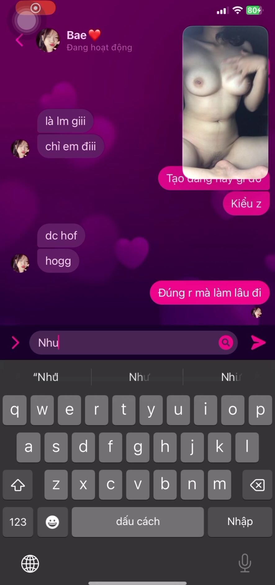 Nhật Lê k10 vú to lồn hồng ms nhú lông