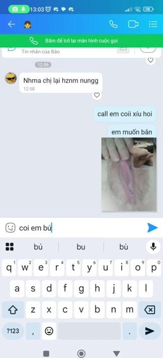 Học sinh lớp 11 video call sục cu với chị lớp 12